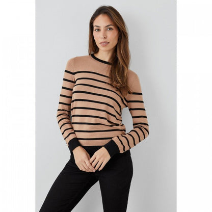 Front - Principles Womens/Ladies Striped Jumper