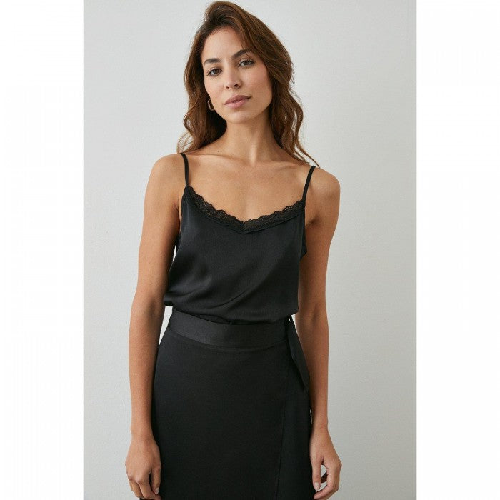 Front - Principles Womens/Ladies Lace Satin Camisole