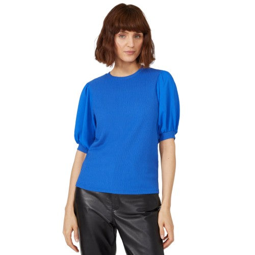 Front - Principles Womens/Ladies Textured Woven Short-Sleeved T-Shirt