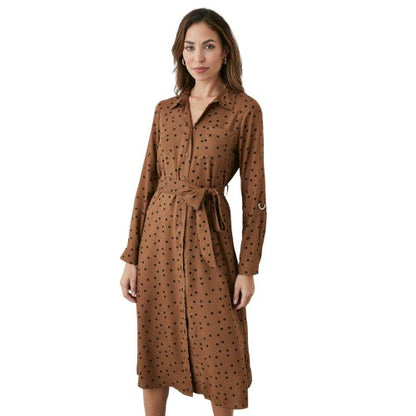 Front - Principles Womens/Ladies Waist Tie Midi Shirt Dress