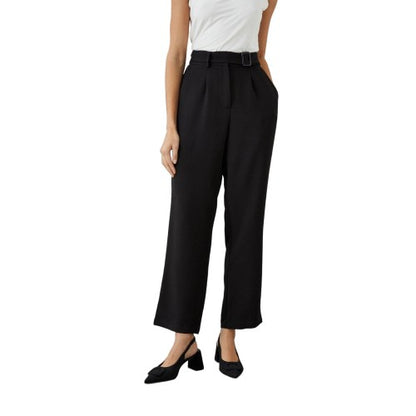 Front - Principles Womens/Ladies Tie Detail High Waist Trousers