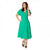 Front - Principles Womens/Ladies Linen Blend Pleated Midi Dress