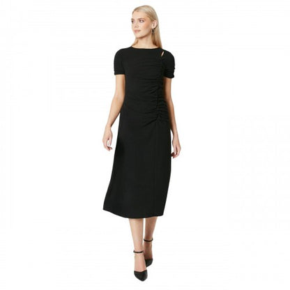 Front - Principles Womens/Ladies Ruched Front Midi Dress