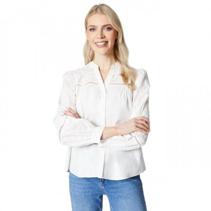 Front - Principles Womens/Ladies Embroidered Blouse