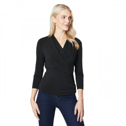 Front - Principles Womens/Ladies Jersey Twisted Top