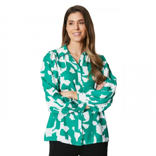 Front - Principles Womens/Ladies Abstract Shirt