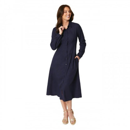 Front - Principles Womens/Ladies Waist Detail Shirt Dress