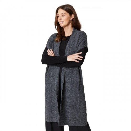 Front - Principles Womens/Ladies Longline Cardigan