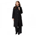 Front - Principles Womens/Ladies Button Collarless Coat