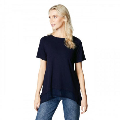 Front - Principles Womens/Ladies Jersey Over Layer Top