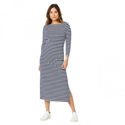 Front - Principles Womens/Ladies Striped Jersey Midi Dress
