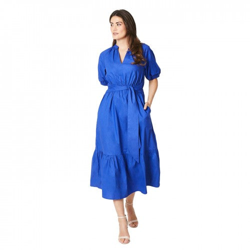 Front - Principles Womens/Ladies Tiered Midi Dress