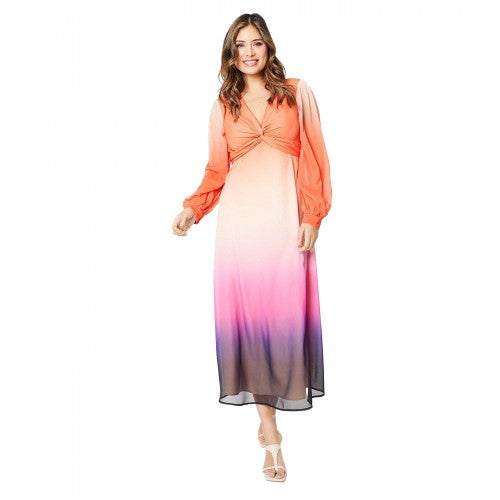 Front - Principles Womens/Ladies Ombre Twisted Midi Dress