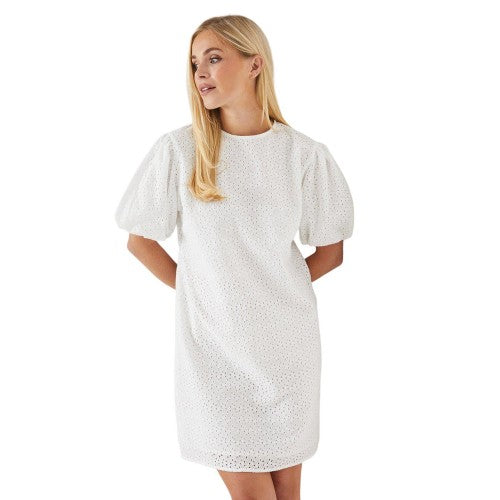 Front - Principles Womens/Ladies Broderie Petite Shirt Dress