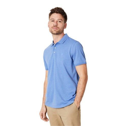 Front - Maine Mens Jacquard Polo Shirt