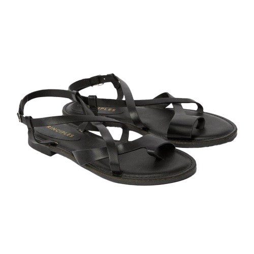 Front - Principles Womens/Ladies Bonnie Toe Loop Flat Sandals