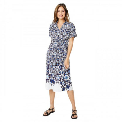 Front - Principles Womens/Ladies Tile Midi Dress