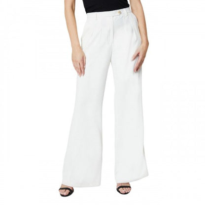 Front - Principles Womens/Ladies Button Detail Wide Leg Trousers
