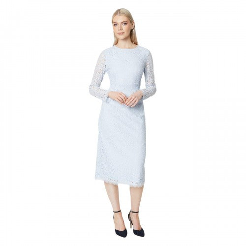 Front - Principles Womens/Ladies Lace Long-Sleeved Pencil Dress