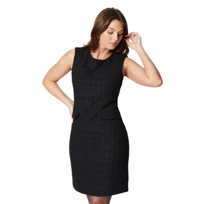 Front - Principles Womens/Ladies Bouclé Sleeveless Casual Dress