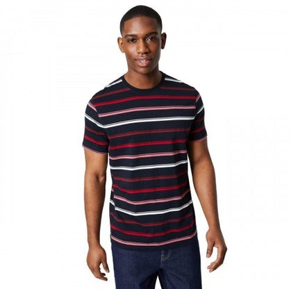 Front - Maine Mens Classic Stripe T-Shirt
