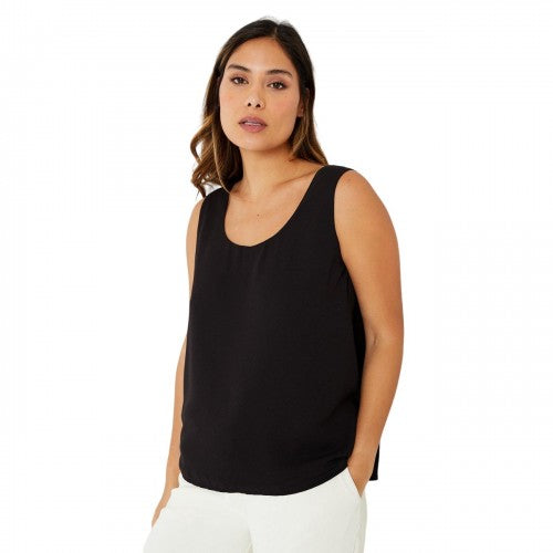 Front - Principles Womens/Ladies Reversible V Neck Tank Top