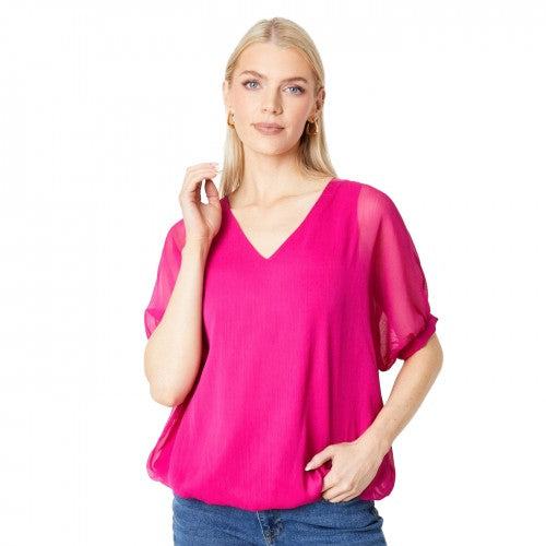 Front - Principles Womens/Ladies Bubble Hem Top