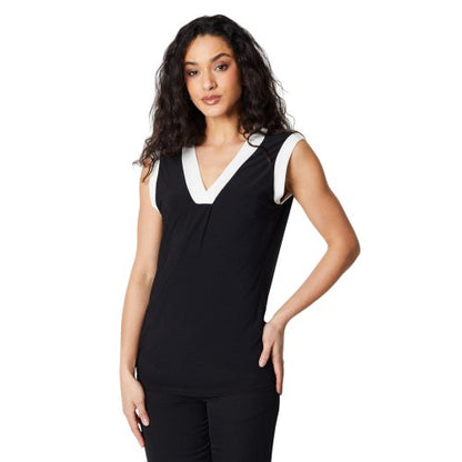 Front - Principles Womens/Ladies Contrast Detail Jersey Top