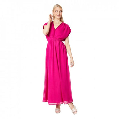 Front - Principles Womens/Ladies Plaited Maxi Dress
