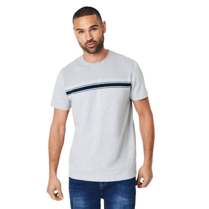 Front - Maine Mens Chicago Stripe T-Shirt