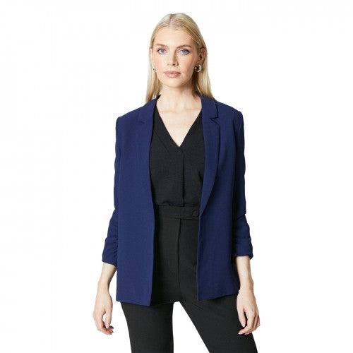 Front - Principles Womens/Ladies Edge To Edge Ruched Blazer
