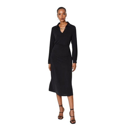 Front - Principles Womens/Ladies Jersey Buckle Detail Midi Dress