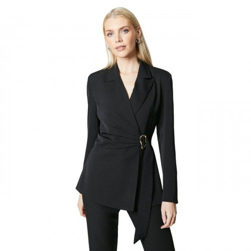 Front - Principles Womens/Ladies Buckle Wrap Blazer