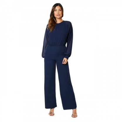 Front - Principles Womens/Ladies Occasion Long-Sleeved Jumpsuit