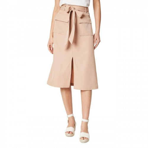 Front - Principles Womens/Ladies Belted Utility Pocket Skirt
