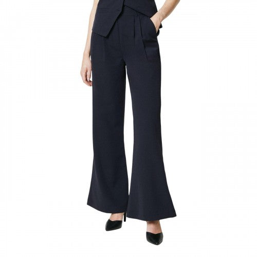 Front - Principles Womens/Ladies High Waist Wide Leg Trousers