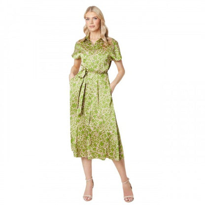 Front - Principles Womens/Ladies Floral Midi Shirt Dress