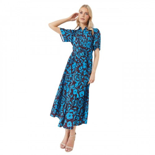 Front - Principles Womens/Ladies Waist Tie Midi Dress