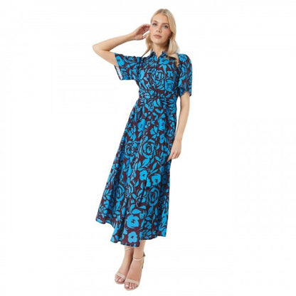 Front - Principles Womens/Ladies Waist Tie Midi Dress