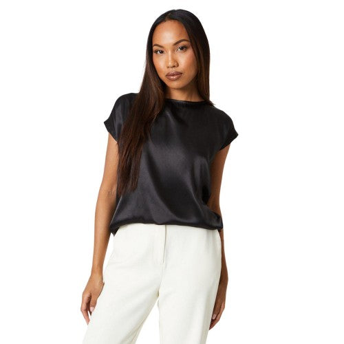 Front - Principles Womens/Ladies Plain Satin Top