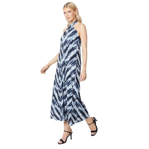 Front - Principles Womens/Ladies Abstract Halter Neck Midi Dress