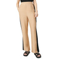 Front - Debenhams Womens/Ladies Side Stripe Trousers