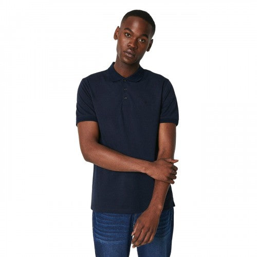 Front - Maine Mens Cotton Pique Stretch Polo Shirt