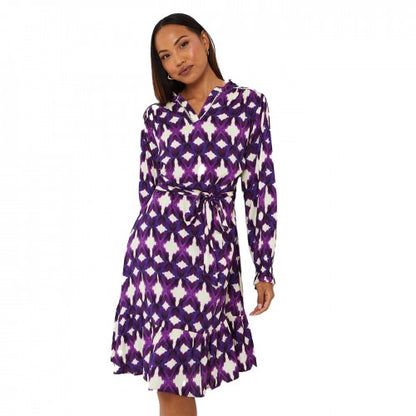 Front - Principles Womens/Ladies Abstract Belt Mini Dress
