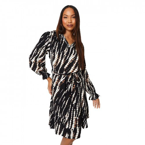 Front - Principles Womens/Ladies Tie Dye Belt Mini Dress