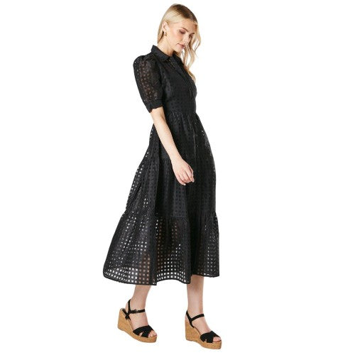 Front - Principles Womens/Ladies Broderie Patch Pocket Shirt Dress