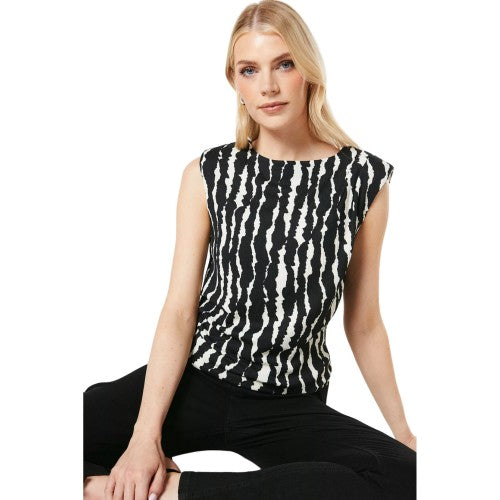 Front - Principles Womens/Ladies Vertical Drape Detail Top