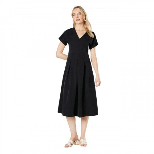 Front - Principles Womens/Ladies Pleat Front Midi Dress