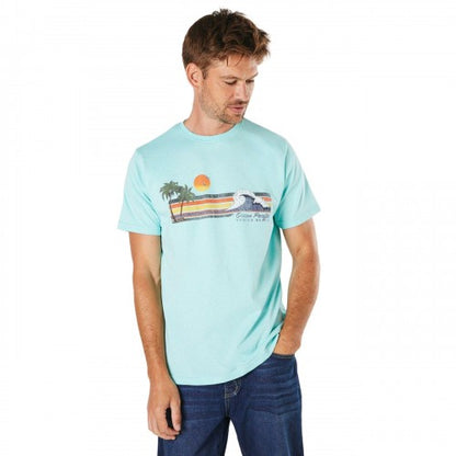 Front - Maine Mens Ocean Pacific Printed T-Shirt