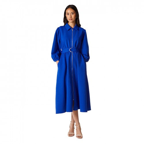 Front - Principles Womens/Ladies Chunky Zip Front Midi Dress